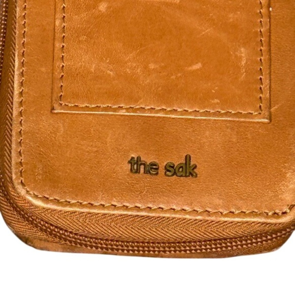The Sak Brown Wristlet Clutch With Crossbody Strap - Picture 3 of 6